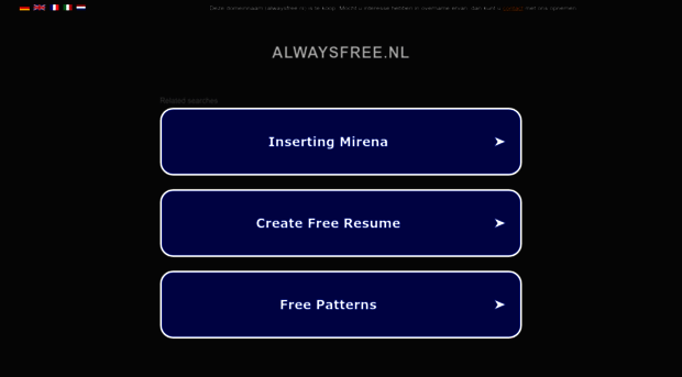 alwaysfree.nl