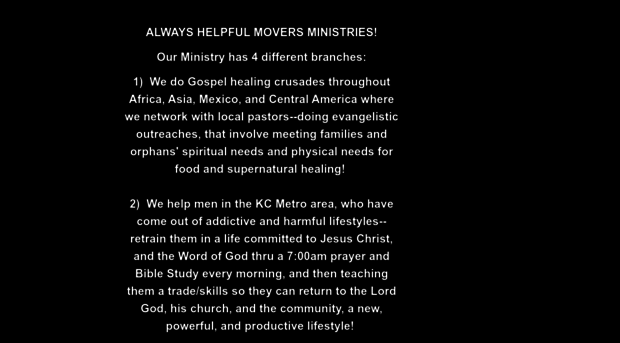 alwayshelpfulmoversministries.com