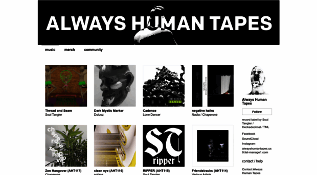 alwayshumantapes.bandcamp.com