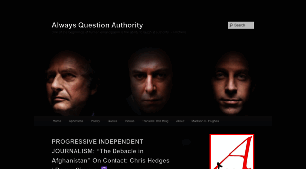 alwaysquestionauthority.com