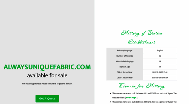 alwaysuniquefabric.com