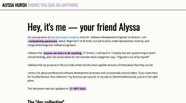 alyssahursh.com