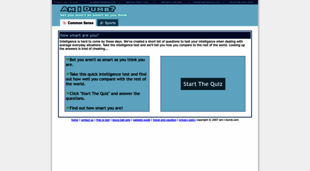 am-i-dumb.com