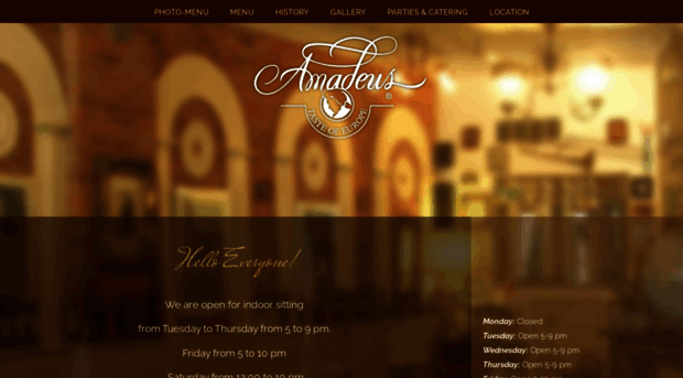 amadeusrestaurant.com