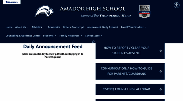 amadorhs.amadorcoe.org