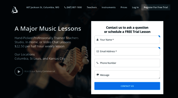 amajorguitarlessons.com