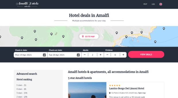 amalfihotels.net