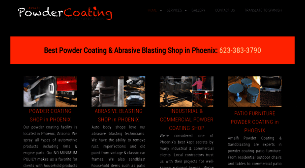 amalfipowdercoating.com