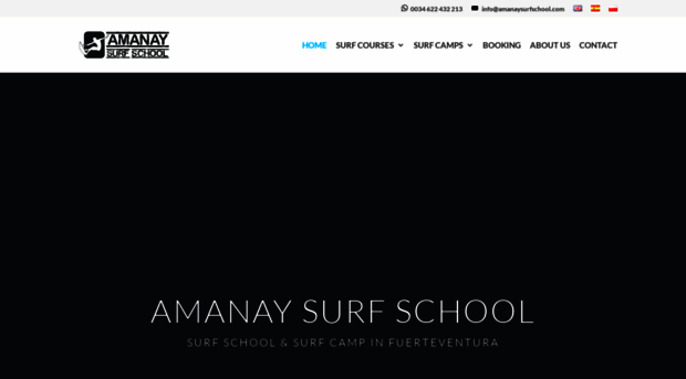 amanaysurfschool.com