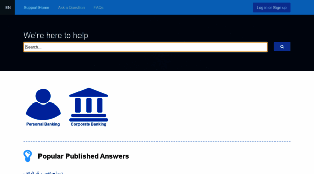 amanbank.custhelp.com - Support Home Page - Amanbank Custhelp