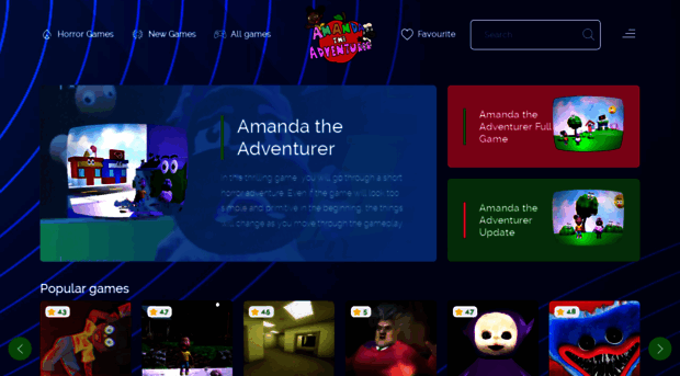 amandaadventurergame.com