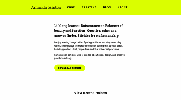 amandahinton.com