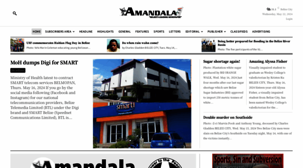 amandala.com.bz