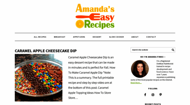 amandaseasyrecipes.com