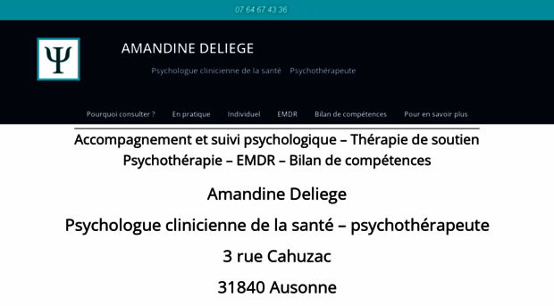 amandinedeliege.com