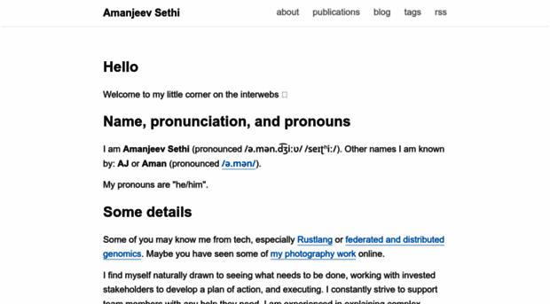 amanjeev.com