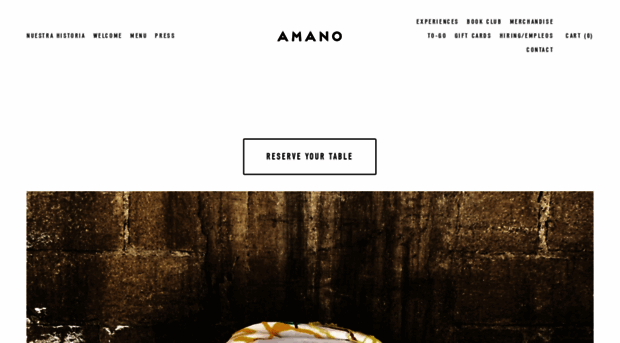 amanorestaurante.com