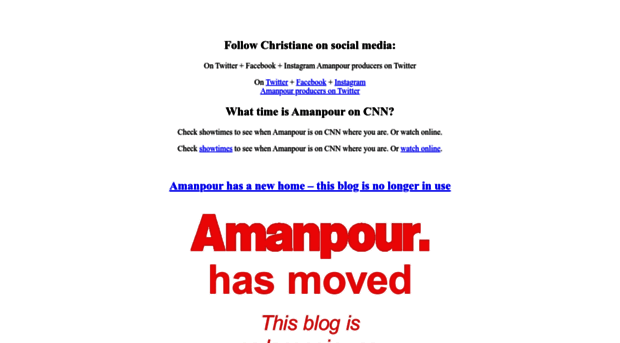 amanpour.blogs.cnn.com