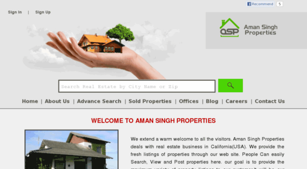 amansinghproperties.com