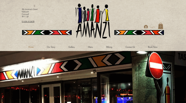 amanzirestaurant.co.uk
