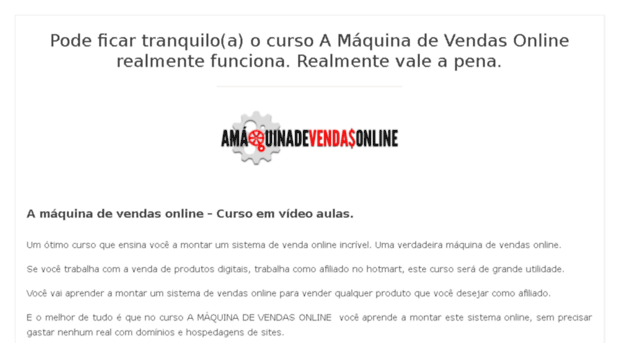 amaquinadevendasonlinebr.com.br