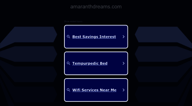 amaranthdreams.com