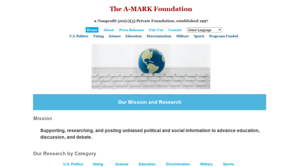 amarkfoundation.org