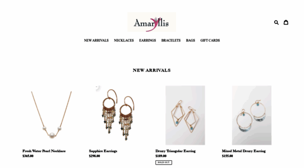 amaryllisjewelry.com
