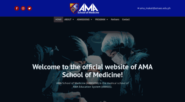 amaschoolofmedicine.amaes.edu.ph