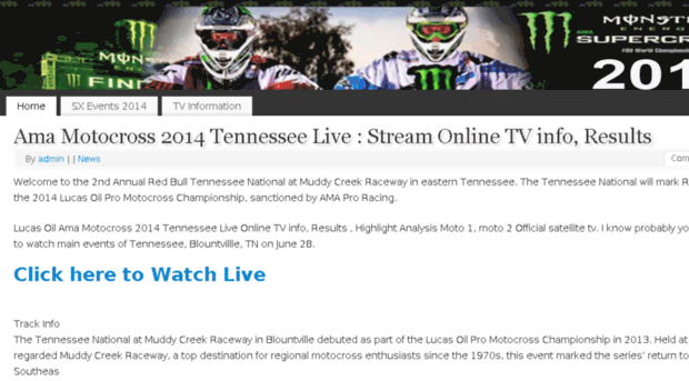 amasupercross2014live.com