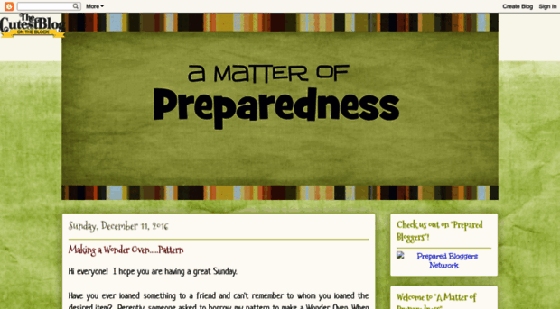 amatterofpreparedness.blogspot.com