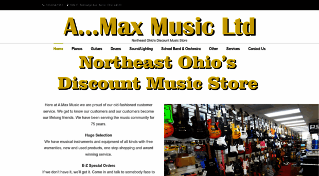 amaxmusicstore.com