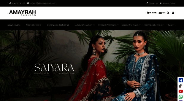 amayrahonline.co.uk