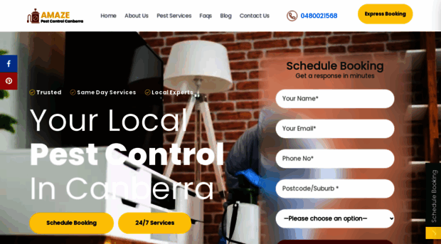 amazepestcontrolcanberra.com.au