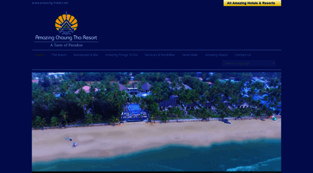 amazingchaungtharesort.com