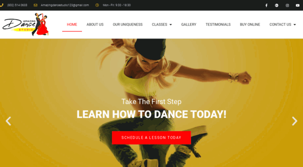 amazingdancestudio.com