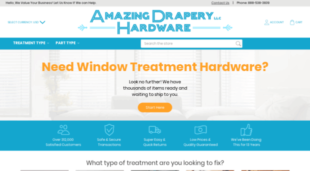 amazingdraperyhardware.com