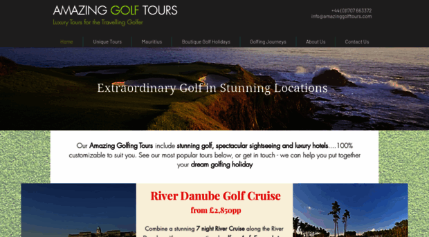 amazinggolftours.com