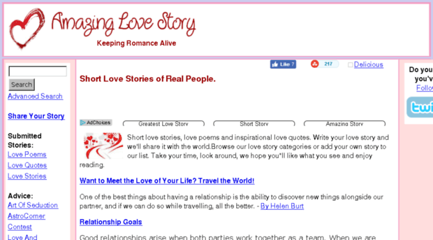 amazinglovestory.com