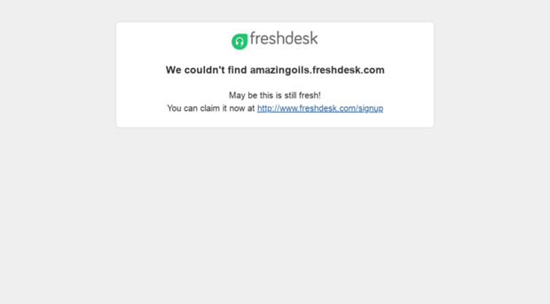 amazingoils.freshdesk.com