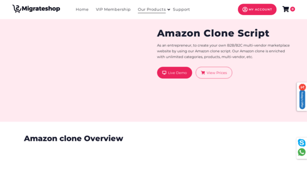 amazonclone.migrateshop.com