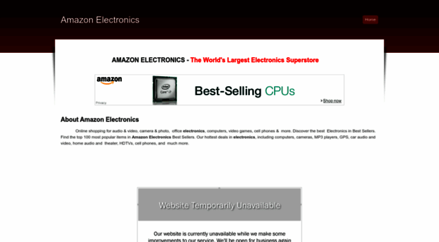 amazonelectronics.weebly.com