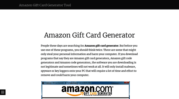 amazongiftcardgeneratortool.wordpress.com