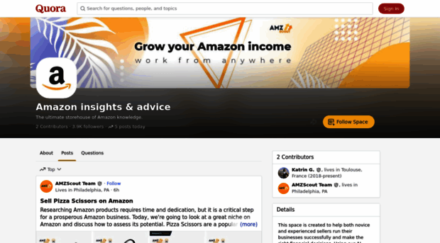 amazoninsightsadvicefromamzscout.quora.com