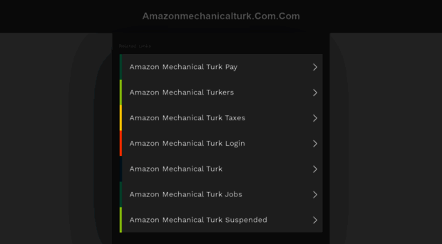 amazonmechanicalturk.com.com