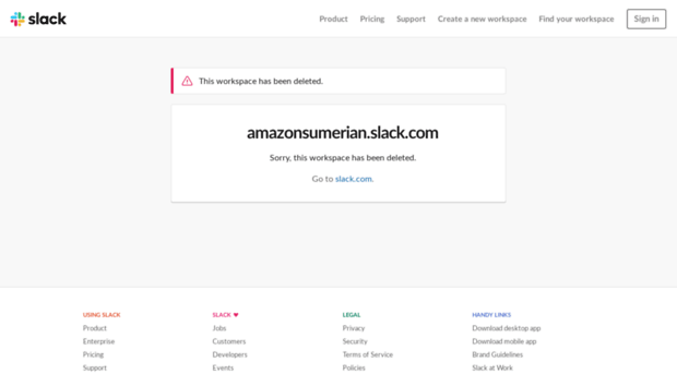 amazonsumerian.slack.com