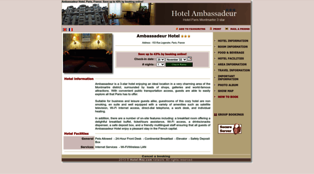 ambassadeur-hotel-paris.com