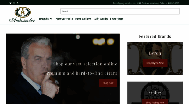 ambassadorcigars.com