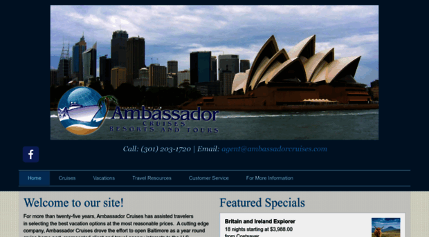 ambassadorcruises.com