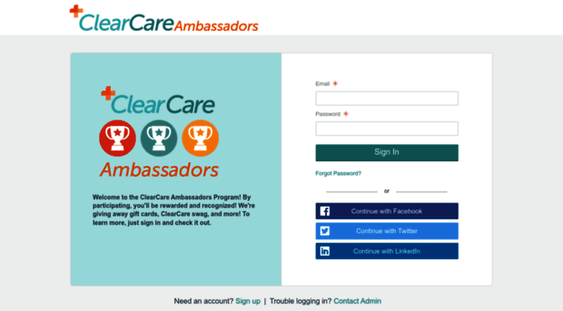 ambassadors.clearcareonline.com